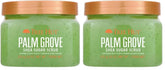 Tree Hut Palm Grove Shea Sugar Scrub, Exfoliating, Hydrating & Moisturizing Body Scrub with Shea Butter & Nourishing Essential Oils, Smooth & Soften Skin, 18 oz (Pack of 2)