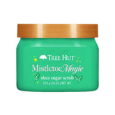 Tree Hut Mistletoe Magic Body Scrub, Exfoliating Sugar Scrub, Vegan, 18 Oz | Exfoliating & Nourishing with Shea Butter & Essential Oils, Body Exfoliator for All Skin Types, Self Care Gifts for Women