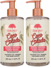 Tree Hut Coco Colada Serum Infused Hand Wash, Nourish & Hydrate Hands with Strengthening Skin Care, Long Lasting Scent, Cleanse & Lock in Moisture, 11 fl oz. (Pack of 2)