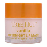 Tree Hut Vanilla Overnight Lip Mask, 0.6 Oz | Nourishing & Moisturizing Lip Treatment with Shea Butter, Vitamin E, Smooth Lips, Overnight Lip Sleeping Mask