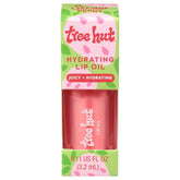 Tree Hut Hydrating Lip Oil, Strawberry, 0.11 Fl Oz | Sheer Pink Glossy Lip Oil, Non-Sticky Moisturizing Formula for Smooth, Kissable Lips