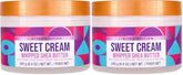 Tree Hut Sweet Cream Whipped Shea Body Butter | Long-lasting Hydration Leaves Skin Feeling Soft & Moisturized | Limited Edition Fall | Nourishing Essential Body Care | 8.4 fl oz. (Pack of 2)