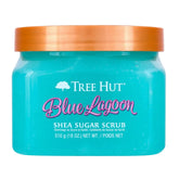 Tree Hut Blue Lagoon Body Scrub, Exfoliating Sugar Scrub, Vegan, 18 Oz | Exfoliating & Nourishing with Shea Butter & Essential Oils, Body Exfoliator for All Skin Types, Self Care Gifts for Women