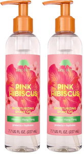 Tree Hut Pink Hibiscus Moisturizing Shave Oil, Gel-to-Oil Formula, Ultra Hydrating Barrier for a Close, Smooth Shave, For All Skin Types, 7.7 fl oz,(Pack of 2)