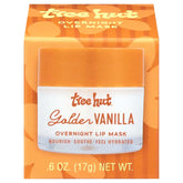 Tree Hut Golden Vanilla Overnight Lip Mask, 0.6 Oz | Nourishing & Moisturizing Lip Treatment with Shea Butter, Vitamin E, Smooth Lips, Overnight Lip Sleeping Mask, Vegan