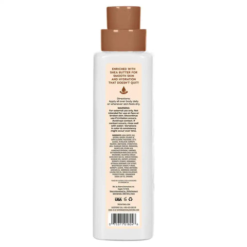 Tree Hut Body Lotion Vanilla, Warm Vanilla Scent, 18 Fl Oz | Nourishing & Moisturizing Daily Body Lotion with Shea Butter, Lightweight, Non-Greasy Formula, Long-Lasting Hydration