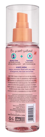 Tree Hut Moroccan Rose Hair & Body Mist, Alcohol-Free Body Spray, 6 Fl Oz | Alcohol-Free Body Spray, Fragrance with Bergamot, Tea Rose & Amber Notes, Everyday Fragrance Spray for Women