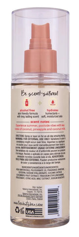 Tree Hut Coco Colada Hair & Body Mist, Alcohol-Free Body Spray, 6 Fl Oz | Alcohol-Free Body Spray, Summer Scent, Fragrance w/ Coconut & Pineaple Notes, Everyday Fragrance Spray for Women