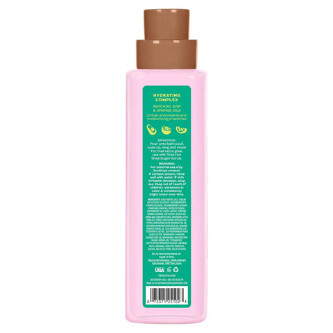 Tree Hut Raspberry Fizz Body Wash with Shea Butter, Pump Bottle, 18 Fl Oz | Nourishing & Moisturizing Foaming Shower Gel with Shea Butter, Soft & Glowing Skin, Gentle Cleanser, Self Care Gift for Women