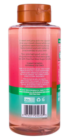 Tree Hut Watermelon Foaming Body Wash, 18 Fl Oz | Nourishing & Moisturizing Shower Gel w/ Shea Butter & Essential Oils, Soft & Smooth Skin, Gentle Cleanser For All Skin Types