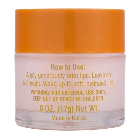 Tree Hut Vanilla Overnight Lip Mask, 0.6 Oz | Nourishing & Moisturizing Lip Treatment with Shea Butter, Vitamin E, Smooth Lips, Overnight Lip Sleeping Mask