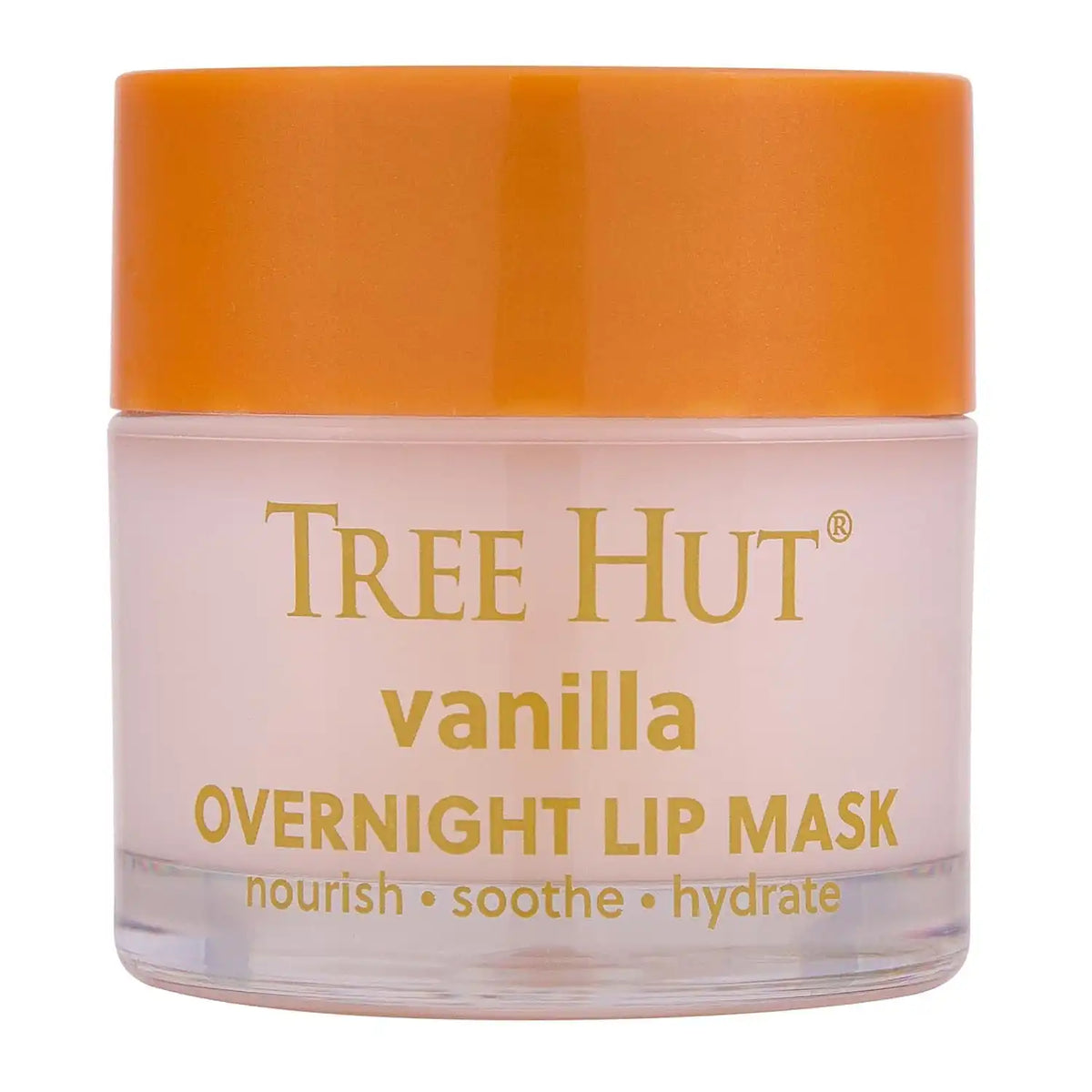Tree Hut Vanilla Overnight Lip Mask, 0.6 Oz | Nourishing & Moisturizing Lip Treatment with Shea Butter, Vitamin E, Smooth Lips, Overnight Lip Sleeping Mask