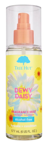Tree Hut Dewy Daisy Hair & Body Mist, Body Spray 6 Fl Oz | Body Spray, Fragrance with Velvety Florals & Fresh Green Notes, Everyday Fragrance Spray for Women