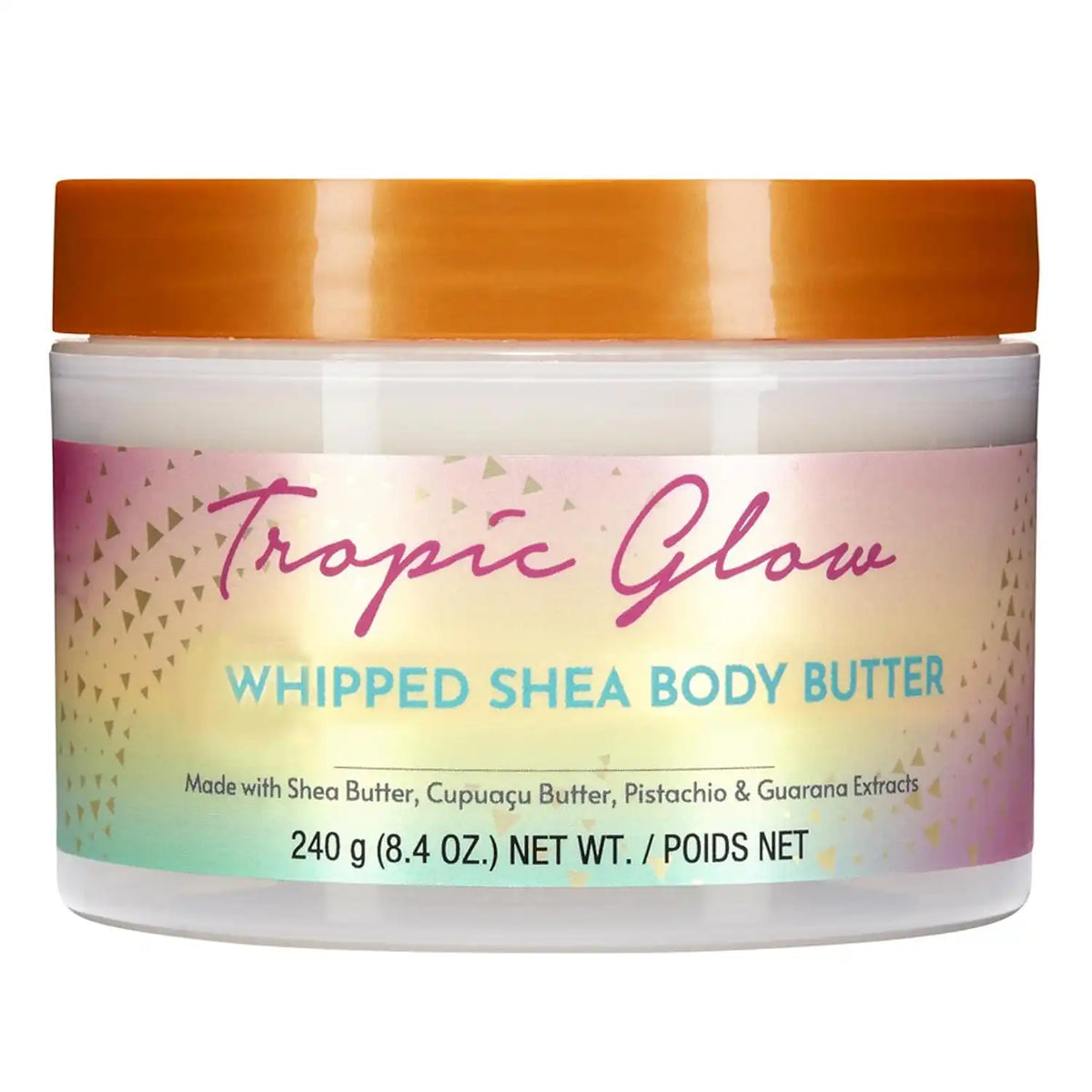 Tree Hut Tropic Glow Whipped Body Butter with Shea Butter, 8.4 Oz | Whipped Shea Body Butter, Long-Lasting Hydration for Soft, Smooth Skin, Essential Body Care, Lightweight Moisturizer