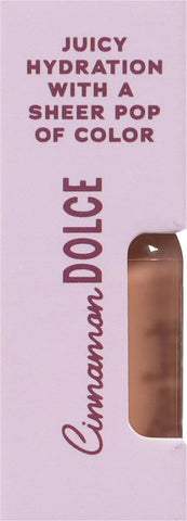 Tree Hut Hydrating Lip Oil, Cinnamon Dolce, 0.11 Fl Oz | Sheer Nude Glossy Lip Oil, Non-Sticky Moisturizing Formula for Smooth, Hydrated Lips