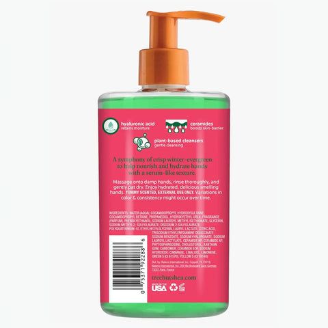 Tree Hut Mistletoe Magic Serum Infused Hand Wash, 11 Fl Oz | Nourish & Hydrate Hands with Strengthening Skin Care, Long Lasting Scent, Cleanse & Lock in Moisture, Vegan