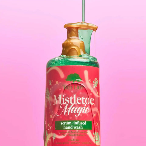 Tree Hut Mistletoe Magic Serum Infused Hand Wash, 11 Fl Oz | Nourish & Hydrate Hands with Strengthening Skin Care, Long Lasting Scent, Cleanse & Lock in Moisture, Vegan
