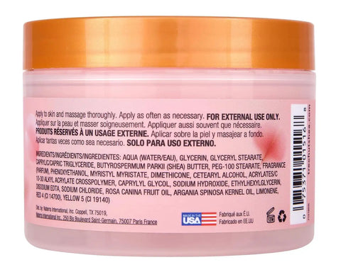 Tree Hut Moroccan Rose Whipped Body Butter with Shea Butter, 8.4 Oz | Whipped Shea Body Butter, Long-Lasting Hydration for Soft, Smooth Skin, Essential Body Care, Lightweight Moisturizer